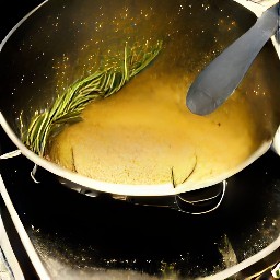 a rosemary honey dressing.