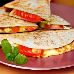 a quesadilla is a type of mexican cuisine that consists of a tortilla that is filled with cheese and other ingredients.