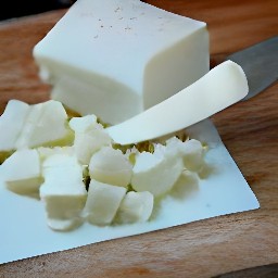 chopped feta cheese.