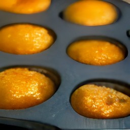 the muffin tin in the oven for 18 minutes.