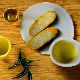 oiled bread.