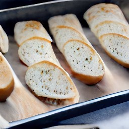 toasted bread.