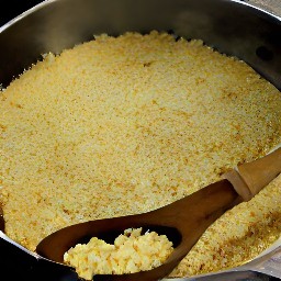 a crumbs mixture.