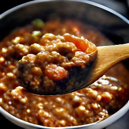 bowls of spicy veggie and chili.
