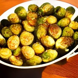 the contents of the skillet are transferred to a platter.