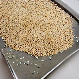 toasted sesame seeds.