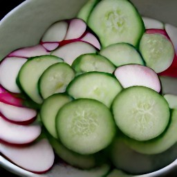a cucumber salad.