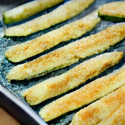 the heat is turned off and the baking sheet is removed from the oven.