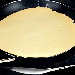 14 semi-cooked crepes.