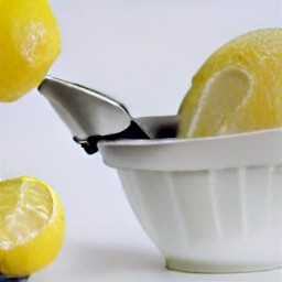 lemon juice.