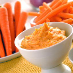 

Carrot dip is a delicious, healthy no-cook recipe that is both gluten- and nut-free. It's made with baby carrots and Greek yogurt for an unbeatable flavor!