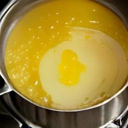 melted butter.