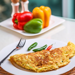 

This deliciously spiced masala omelette is a perfect gluten-free, lactose-free, and nut-free option for brunch, dinner or even an Asian twist. Made with chili and eggs it's sure to tantalise your taste buds!