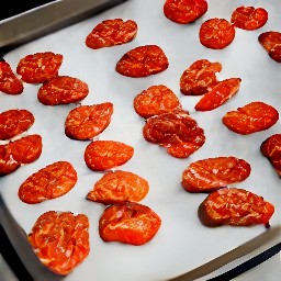the baking sheet will cool for 30 minutes.