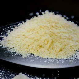 shredded parmesan cheese.