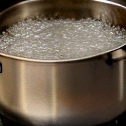 the water will boil.