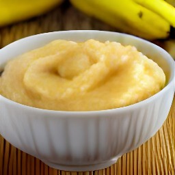 the output is mashed bananas.