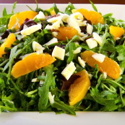 

This gluten-free, eggs-free and soy-free side dish salad is a European combination of oranges, walnuts pieces and blue cheese - an ideal mix of sweet fruits and savoury vegetables.