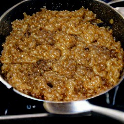 caramelized onions.