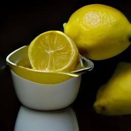 lemon juice.