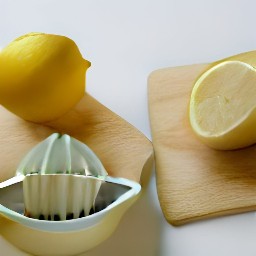 lemon and lime juice.