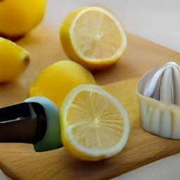 lemon juice.