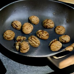 toasted walnuts.