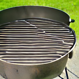 the grill heated to a temperature of 350 degrees fahrenheit.