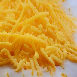 shredded fat-free cheddar.