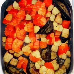 roasted vegetables.