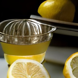 lemon juice.