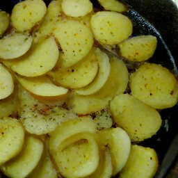 sautéed potatoes.