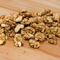 chopped walnuts.