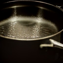 4 cups of heated water.