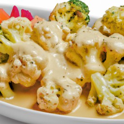 

A tasty and healthy European side dish, this soy-, gluten-, egg- and nut-free stir fry of broccoli and cauliflower in mustard sauce is sure to satisfy!