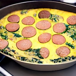 the skillet is removed from the oven and the heat is turned off.