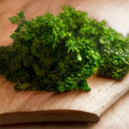 chopped parsley.