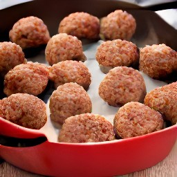 the beyond balls cooked for 5 minutes.