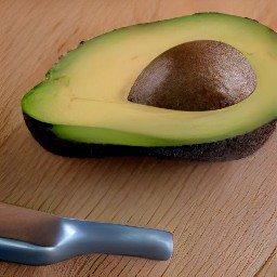 3 peeled avocados.