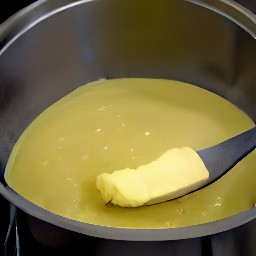 melted plant-based butter.