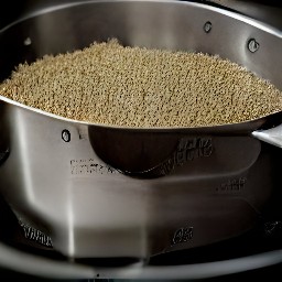 3 cups of cooked quinoa.