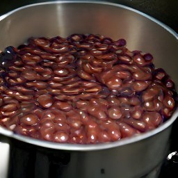 a kidney bean that has been rinsed.