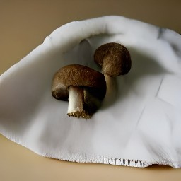 the porcini mushrooms are now dry.