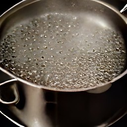 13 cups of boiling water.