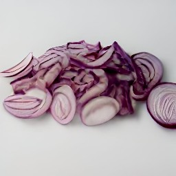 red onion wedges.