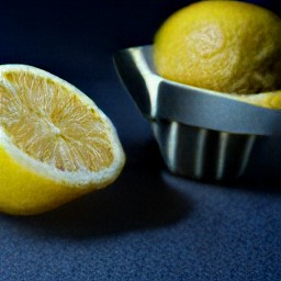 lemon juice.