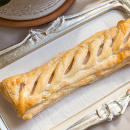 

This hearty soy-free pie is baked to perfection with butternut squash, closed cup mushrooms, whipping cream and more. Enjoy a delicious dinner of vegetables and flaky puff pastry.