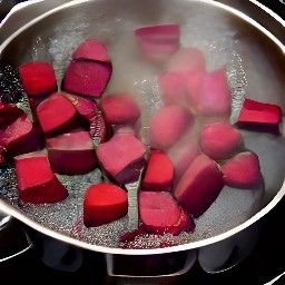 cooked beets.