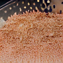 nutmeg shavings.