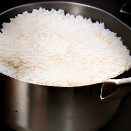 two cups of cooked basmati rice.